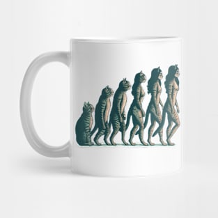 Cat Evolution Mug